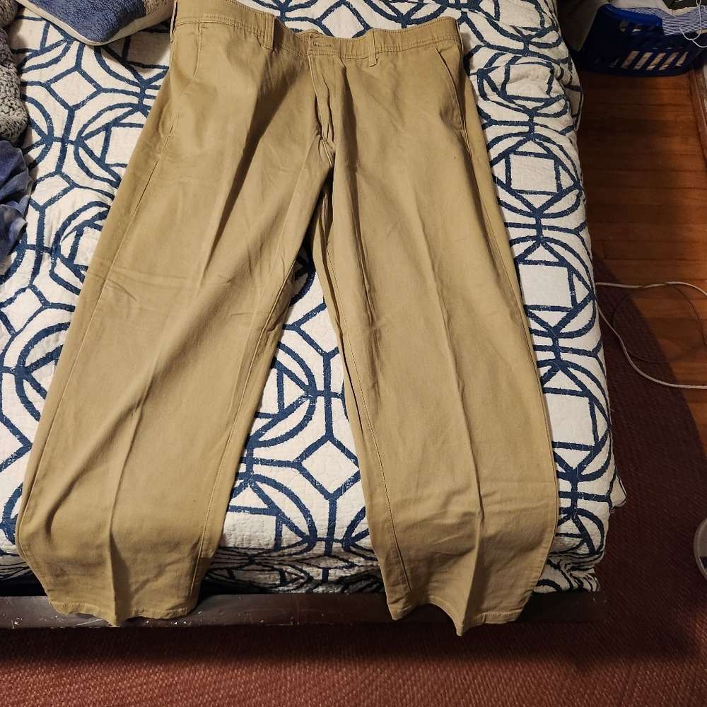 Comfort Casual Khaki Pants, 40x30